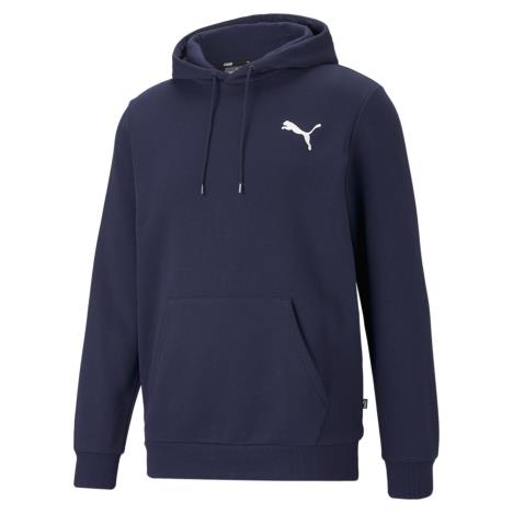 PUMA ESSENTIAL SMALL LOGO HOODIE NAVY Navy/White